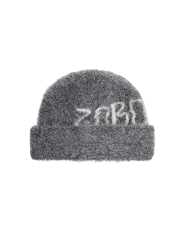 Alpaca Beanie - Dark Ash Grey