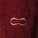 Alpaca Boxy Jumper - Garnet