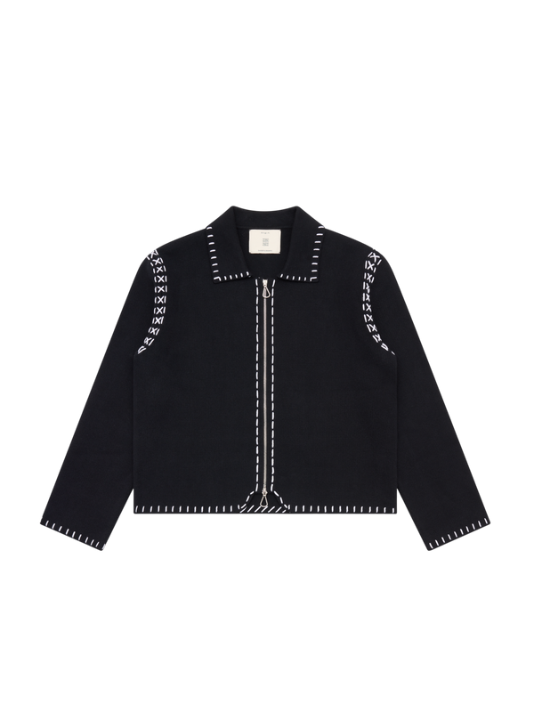 Hand Embroidery Knit Jacket - Limited Pre-Order